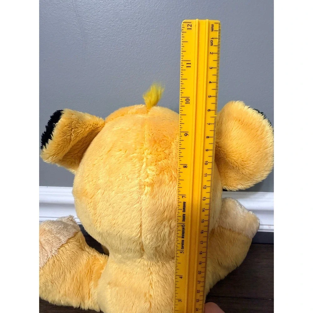 Disney Parks Simba Plush Big Feet Lion King  Stuffed Animal Soft Toy Cub